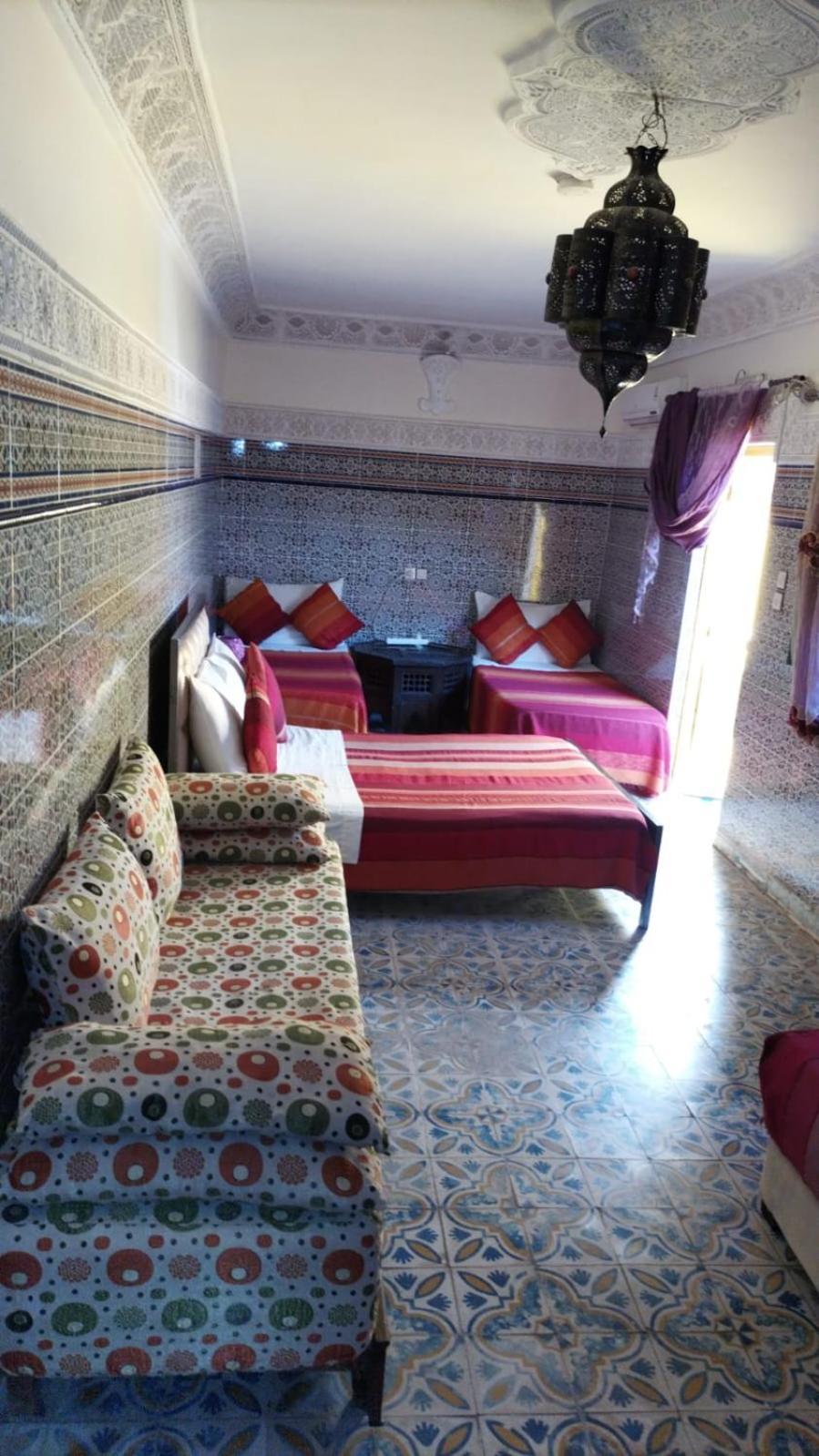 Ryad Bab Berdaine Meknès Rum bild